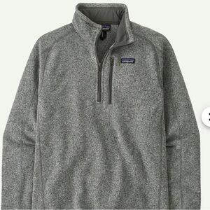 Patagonia Heather Gray Fleece Pullover